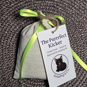 Handmade Catnip Kicker Toy | Premium Catnip | Cat Enrichment Toy
